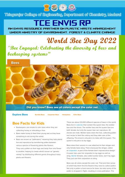 World Bee Day 2022